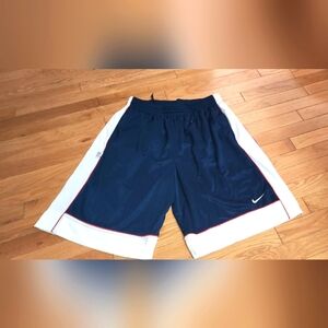 Nike MENS TEENS Basketball Shorts  BLUE WHITE RED  XLARGE older